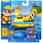 PAW PATROL plávajúci Rubble v loďke do vody
